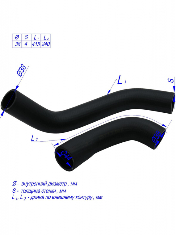 Комплект патрубков радиатора