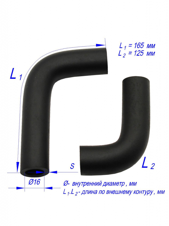 Комплект патрубков отопителя