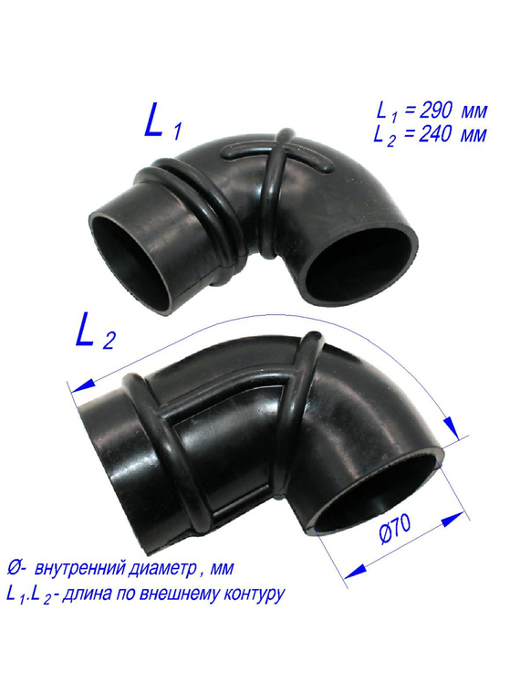 Комплект патрубков ДМРВ