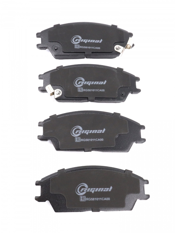 Комплект колодок переднего дискового тормоза