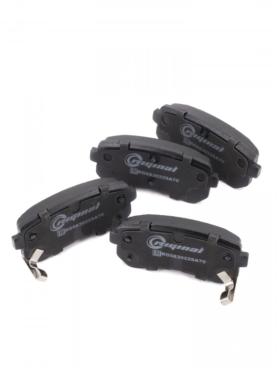 Комплект колодок заднего дискового тормоза