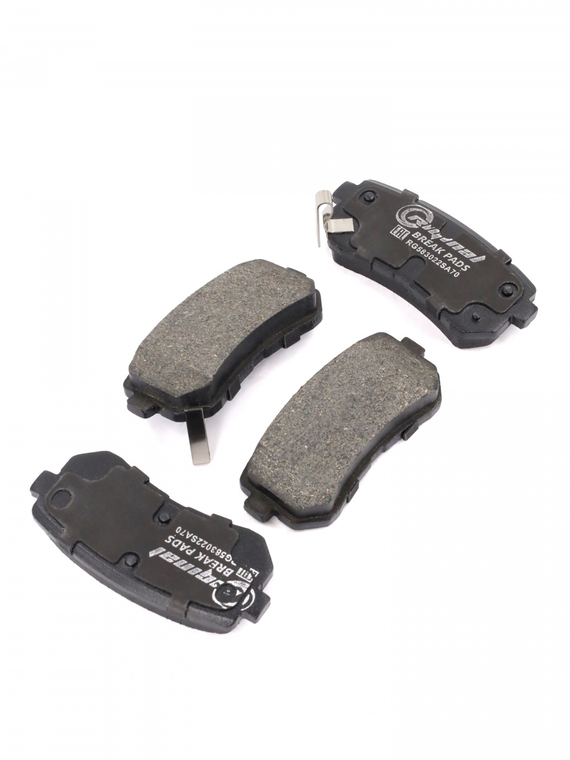 Комплект дисков с колодками заднего тормоза DF4287/583022SA70