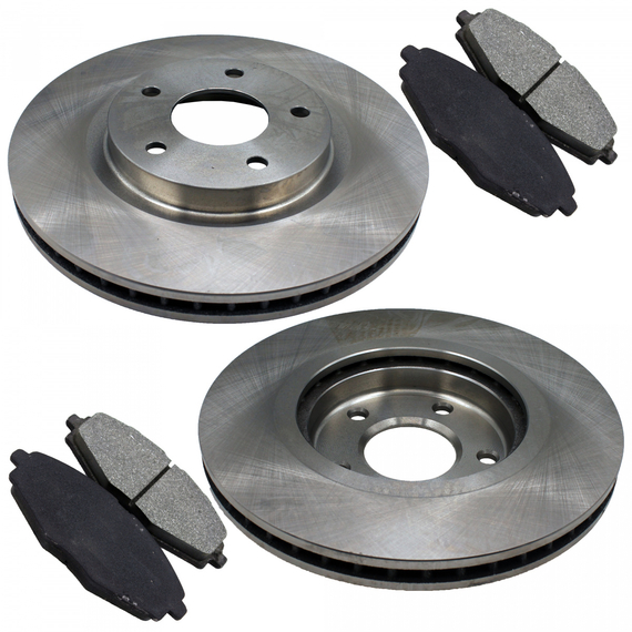 Комплект дисков с колодками переднего тормоза