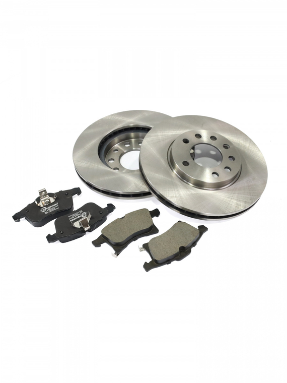 Комплект дисков с колодками тормозных передних