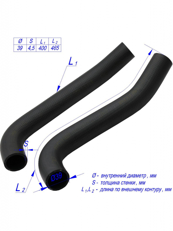 Комплект патрубков радиатора