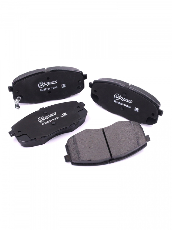 Комплект колодок переднего дискового тормоза