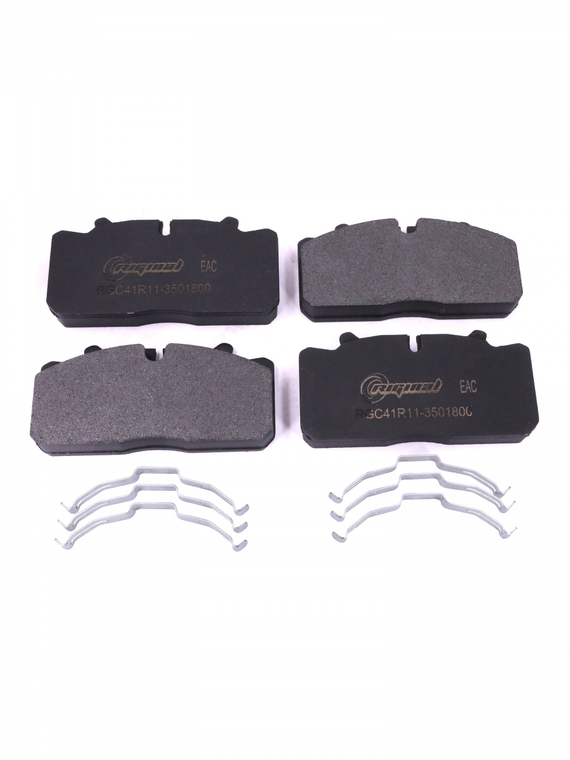 Комплект колодок дискового тормоза (6 пружин)