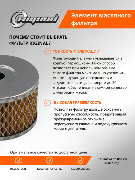 Элемент масляного фильтра ГУРа