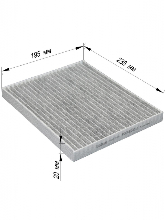 Фильтр салона угольный