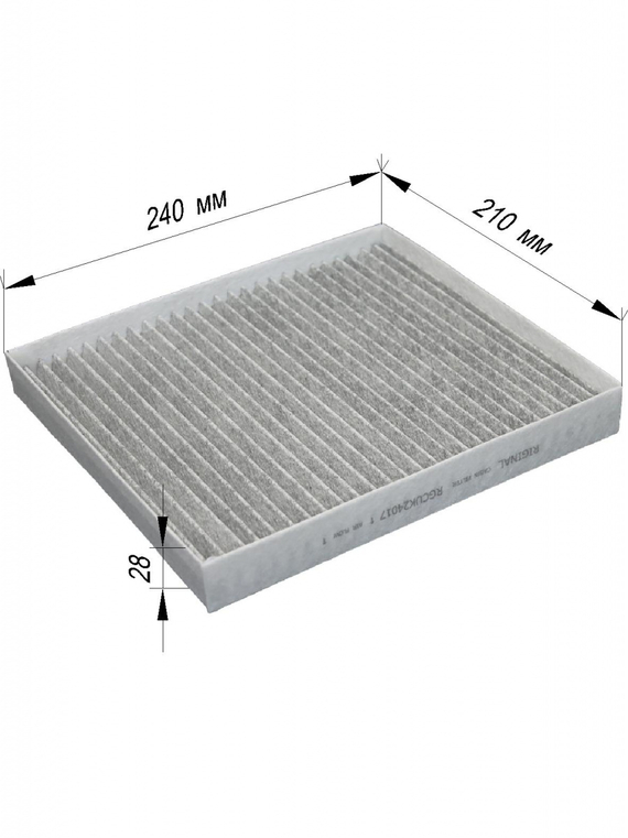 Фильтр салона угольный