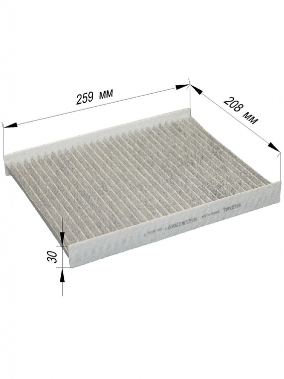 Фильтр салона угольный