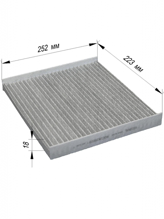 Фильтр салона угольный