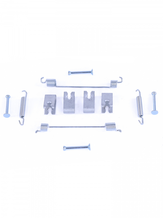 Монтажный комплект задних барабанных колодок