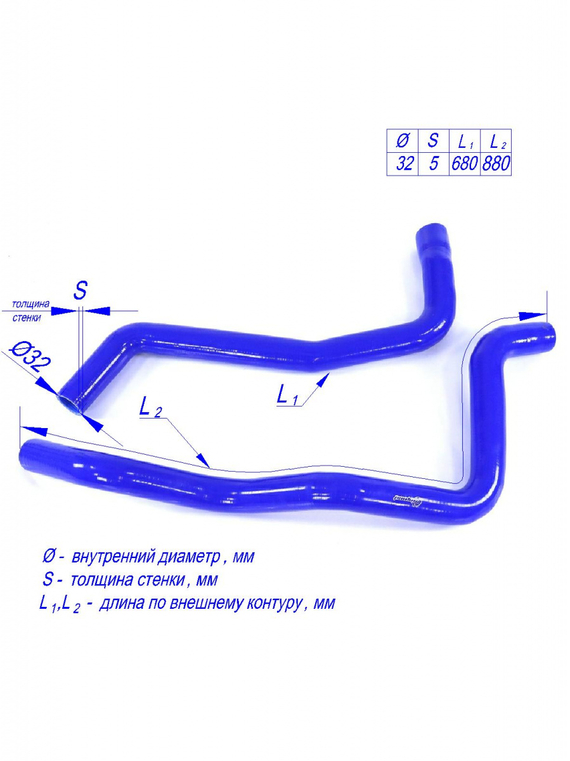Комплект патрубков радиатора МКПП