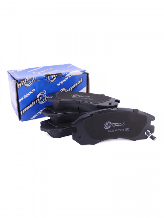 Комплект колодок переднего дискового тормоза (26296AA121)