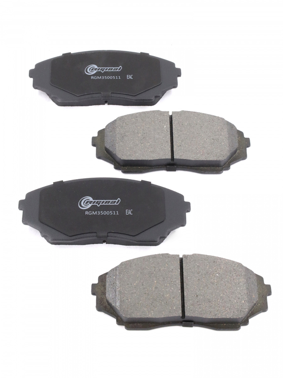 Комплект колодок переднего дискового тормоза (LBZ13323Z)