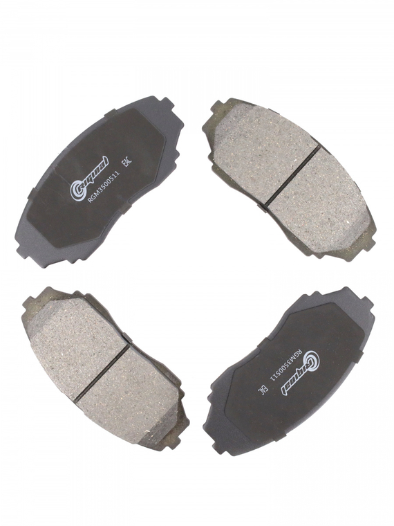 Комплект колодок переднего дискового тормоза (LBZ13323Z)