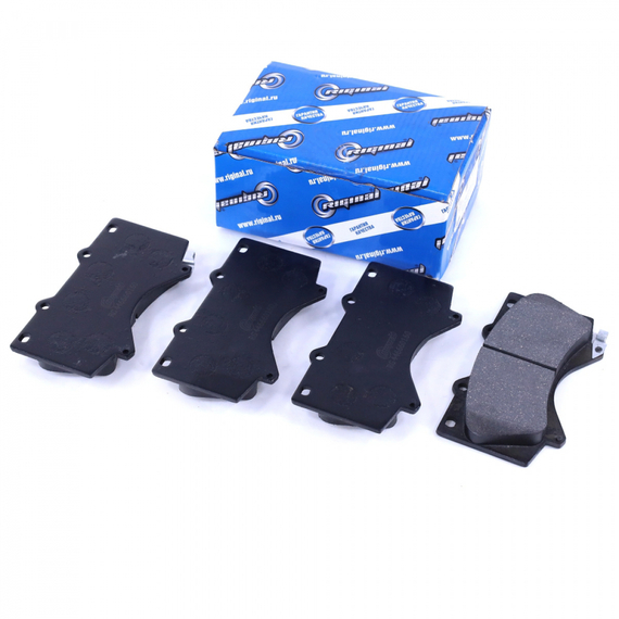 Комплект колодок переднего дискового тормоза OEM № 0446560280