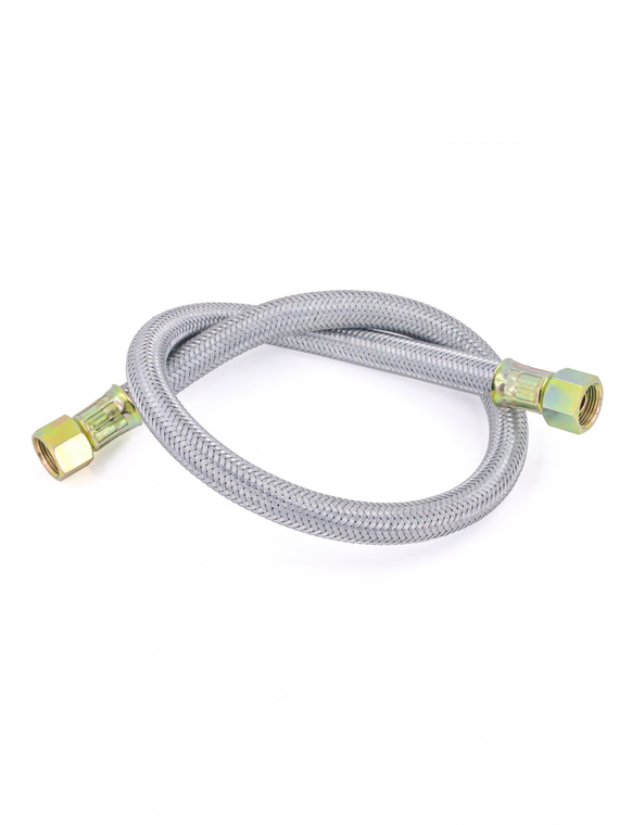 Шланг тормозной передний в металлооплётке (гайка-гайка) L-780 мм