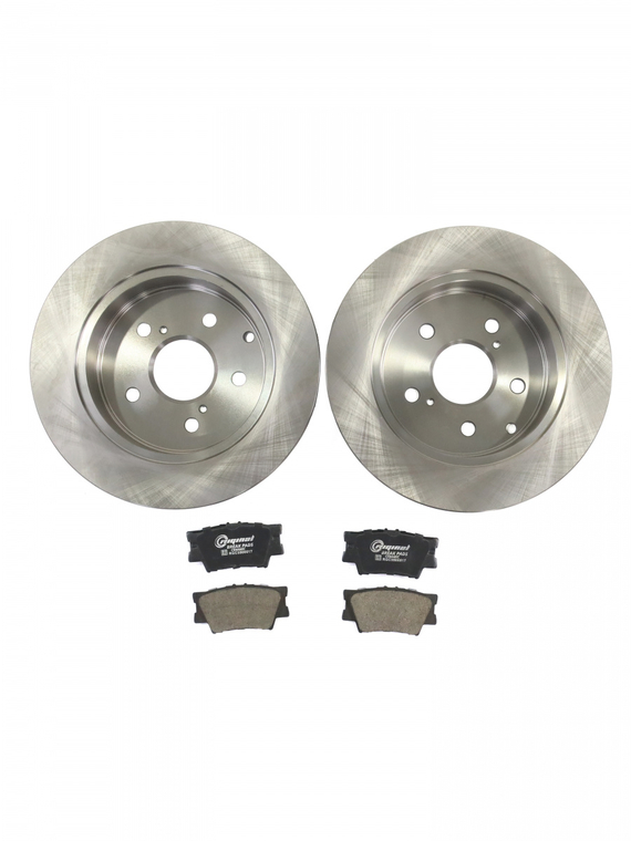 Диски тормозные задние с керамическими колодками DF4829/0446606060