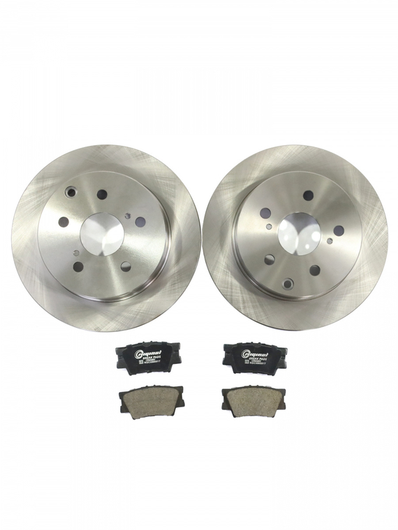Диски тормозные задние с керамическими колодками DF4829/0446606060