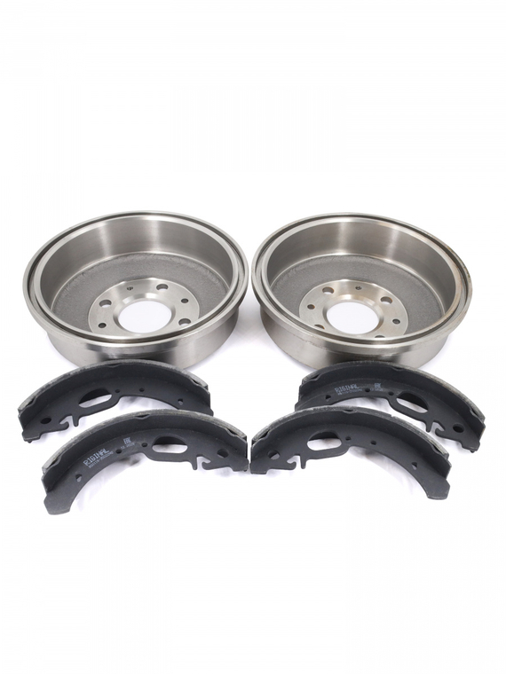 Барабаны тормозные задние с колодками 2108-3502070/1118-3502090