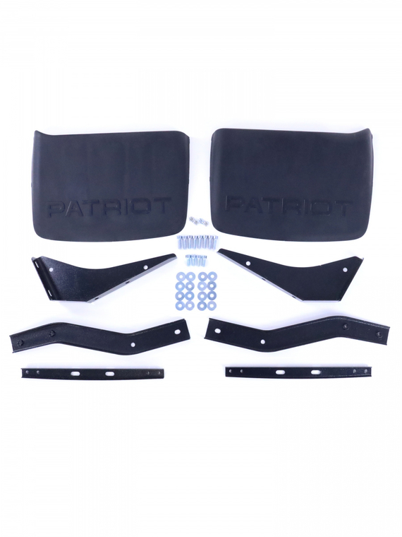 Кронштейны крепления задних брызговиков с брызговиками (к-т)