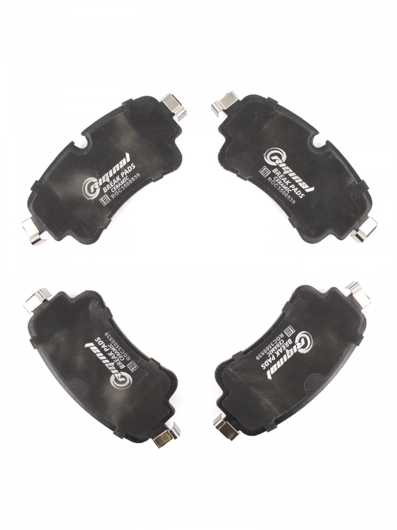 Комплект керамических колодок заднего дискового тормоза ОЕМ №8W0698451S