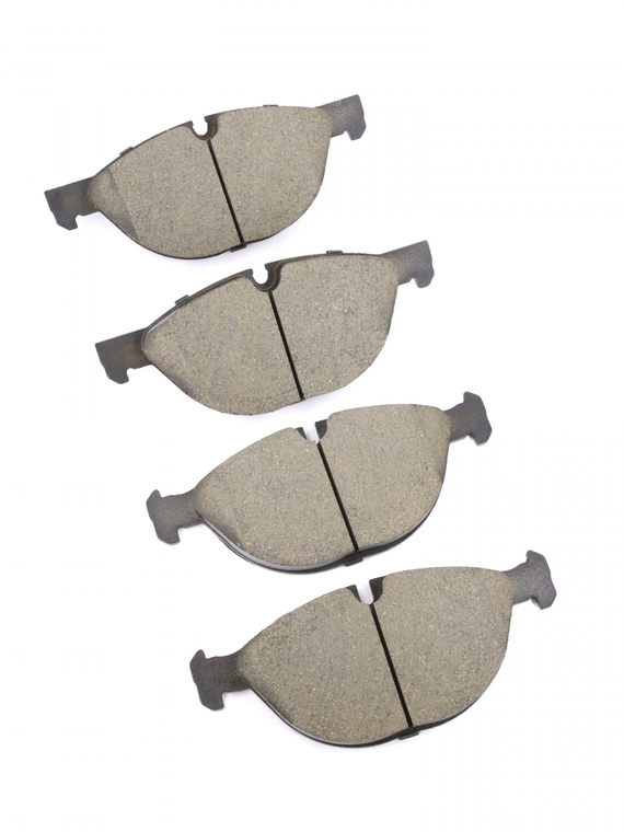 Комплект керамических колодок переднего дискового тормоза ОЕМ №34116791514