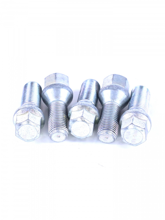 Комплект болтов крепления колеса М14х1.5 28 конус ключ 17 кл.пр. 10.9 (к-т 5 шт.)