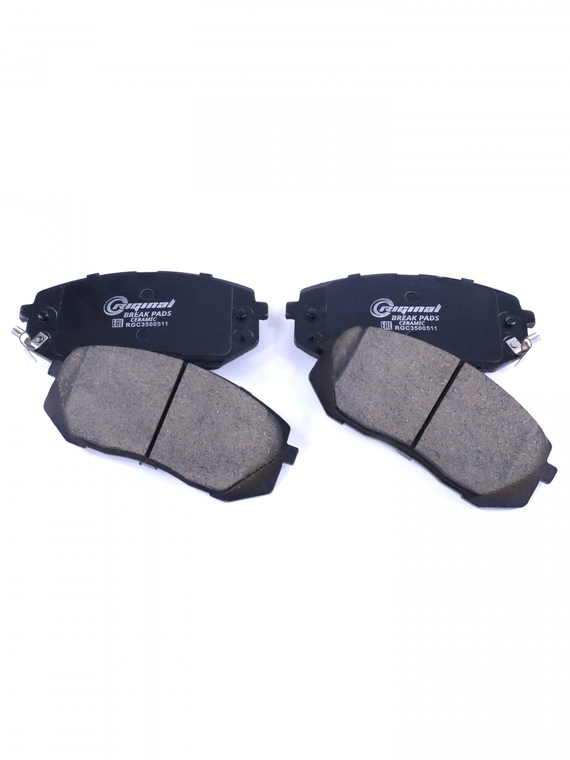 Диски тормозные передние с керамическими колодками ОЕМ №58101-2SA70/51712-3K110