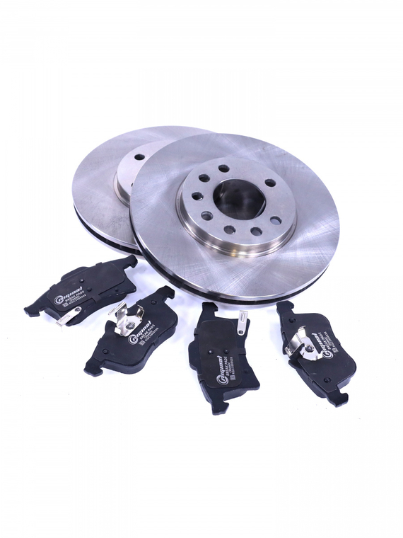 Диски тормозные передние с керамическими колодками ОЕМ № 93189698/93197592