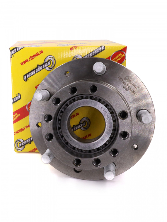 Ступица колеса в сборе с ABS (шпильки+подшипники) с имп. диском 3163-3103006