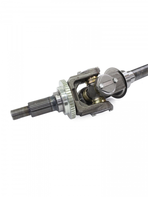 Шарнир кулака поворотного переднего моста левый (короткий) под АБС (с ротором) 22177-2304061