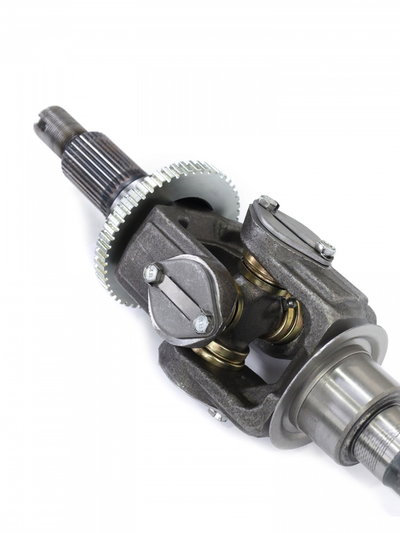 Шарнир кулака поворотного переднего моста правый (длинный) под АБС (с ротором) 22177-2304060