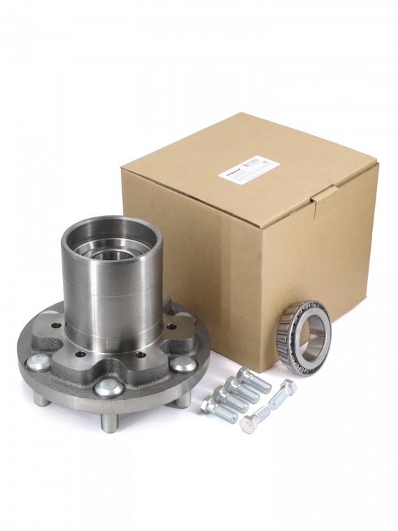 Ступица колеса передняя в сборе c подшипниками