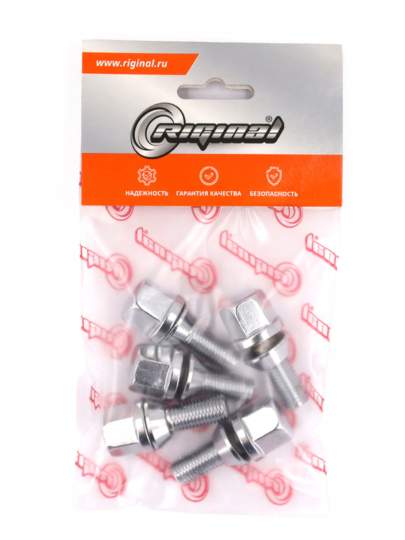 Комплект болтов крепления колеса 40222-BC40A (5 шт.) M12х1.5х23 ключ 19мм