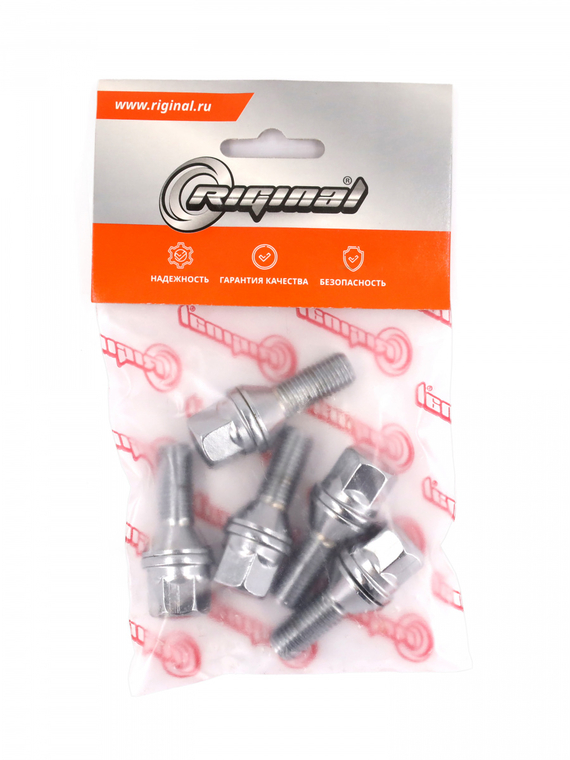 Комплект болтов крепления колеса 01125-00Q6E (5 шт.) M12х1.5х24 ключ 17мм