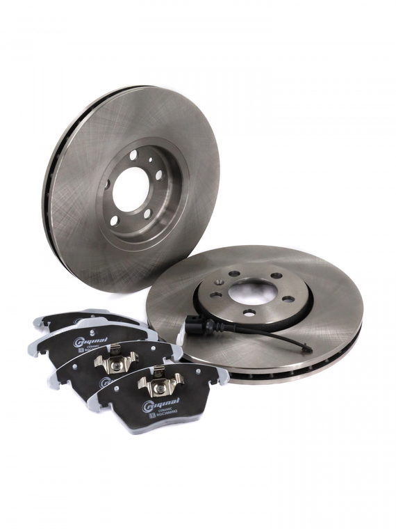 Комплект дисков с колодками переднего тормоза Керамик