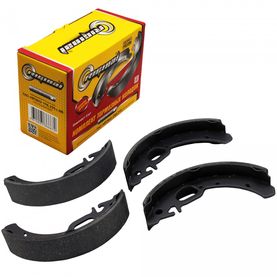 Комплект колодок барабанного тормоза